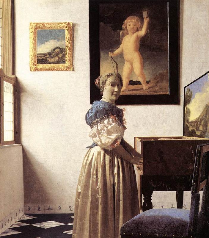 Lady Standing at Virginal, Jan Vermeer